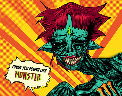 Monster energy drink poster