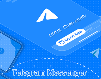 Telegram Messanger App Redesign case study