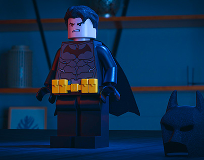 Batman lego modelling