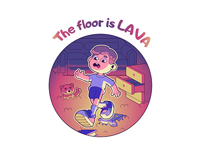 Сhildren's worldview | The floor is lava game