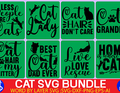 Cat SVG Bundle Vol.4