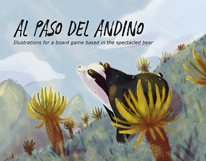 AL PASO DEL ANDINO - Illustrations for a board game