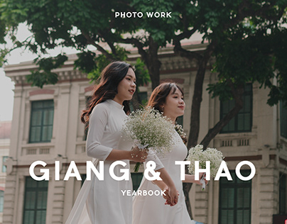 [PHOTO WORK] Yearbook - Giang & Thao