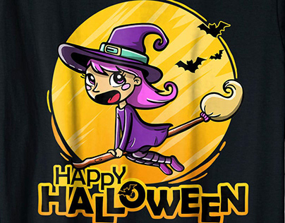 Cute Witch Halloween Shirt
