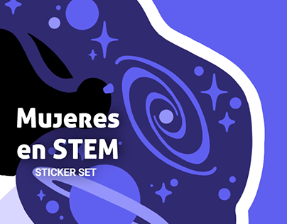 Muejeres STEM - Sticker Set