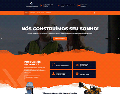 Website - Engenharia Ilhéus