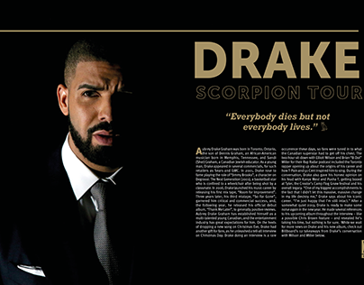 Drake Magazine Editorial Design