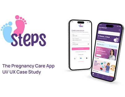 UI/UX Case Study | The Pregnancy Care App