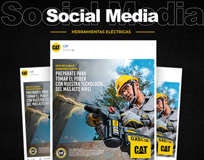 Social Media - CAT Herramientas Eléctricas