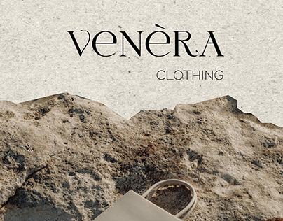 Логотип бренда одежды для женщин VENERA Clothing