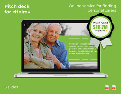 Holm - Online service for finding personal carers
