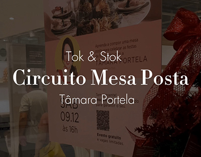 Circuito Mesa posta - Tâmara - Tok&Stok