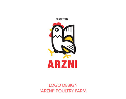 "ARZNI" POULTRY FARM LOGO DESIGN