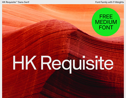 HK Requisite — Free Font