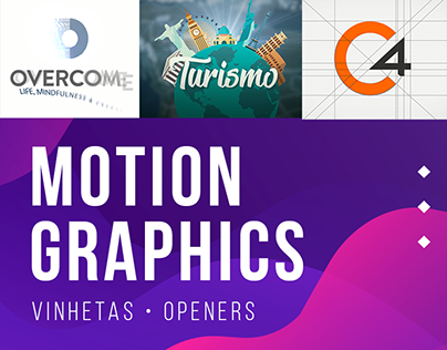 Motion Graphic • Vinhetas / Openers