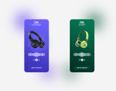 App Design JBL sound