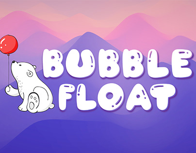 Bubble Float Font