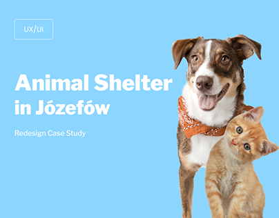 Redesign animal shelter UX/UI case study