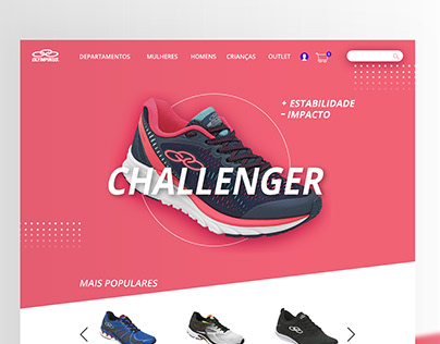Olympikus - Homepage redesign