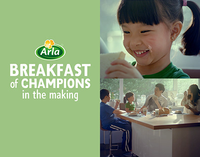 Arla Breakfast of Champions in-the-making