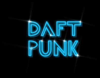 Daft Punk Logo + Album Art
