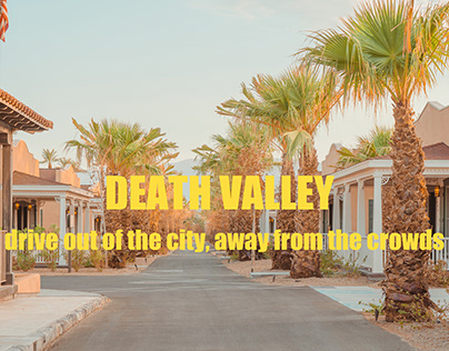 DEATH VALLEY - Drive out of the city