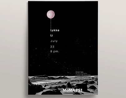 Lykke Li: music festival poster