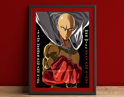 Saitama (One-Punch Man) | Poster Design