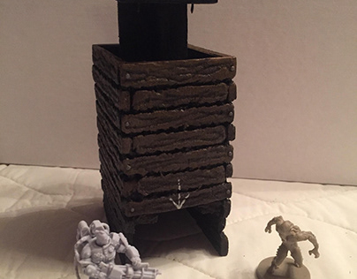 Inexpensive and Quick Zombicide Card Dispenser