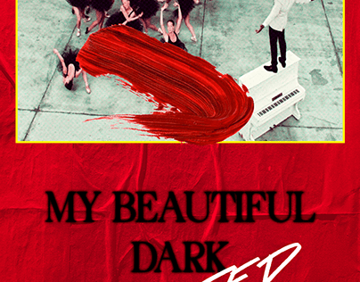 Kanye West - My Beautiful Dark Twisted Fantasy (poster)