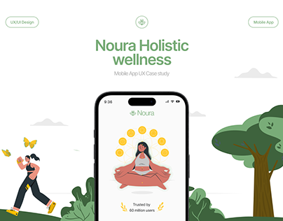 Holistic wellness App UI/UX case study