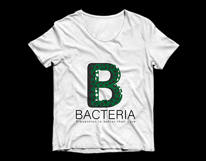 Bacteria Letter mark Logo design