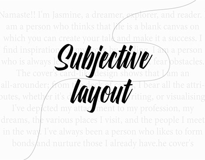 Subjective Layouts