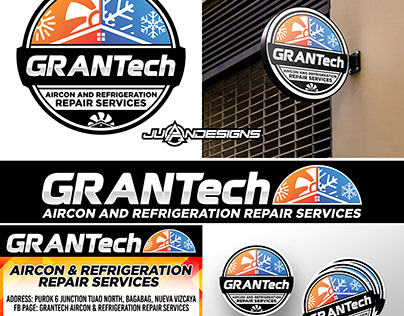 GRANTech Aircon & Refrigeration Repair Services Logo