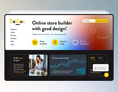 Sellios Online Store Builder Web Service