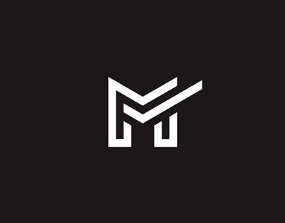 Letter M Check Mark Logo