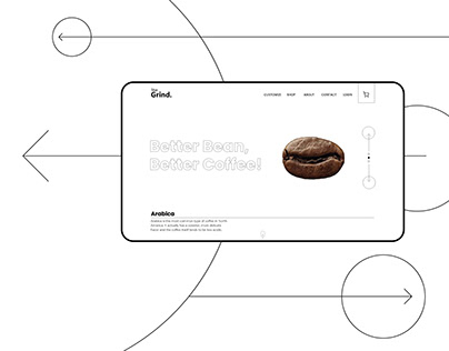 The Grind-Customized Coffee Website