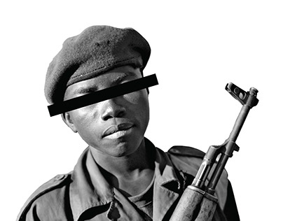Modern Human Slavery Poster: Child Soldiers