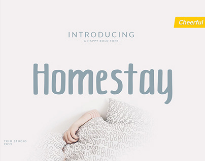 Free Homestay Display Font