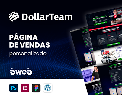 Página de Vendas - Dollar Team