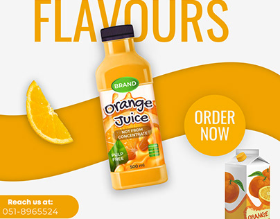 orange juice template