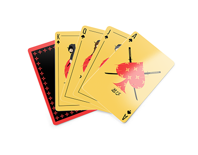Shinobi // Playing Cards Design