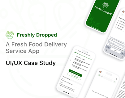 Freshly Dropped - UI/UX Case Study