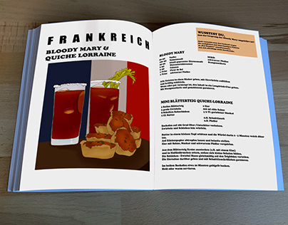 Länder Kochbuch - Cocktail & Snack