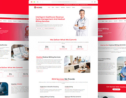 Web Design for MedRBS (Medical Billing Agency)