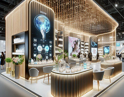 cosmetics Booth Concept (AI)