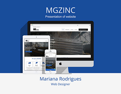 MGZinc WordPress Website