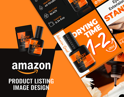 Amazon Product Listing Image Design : Eyelash Glue
