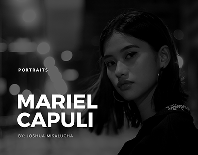 Portraits: Mariel Capuli