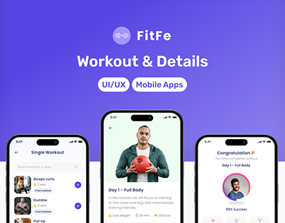 Project thumbnail - FitFe - Workout & Details